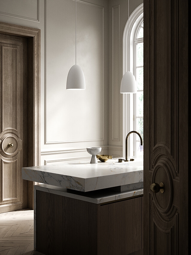 Nexus 2 Pendelleuchte, weiß